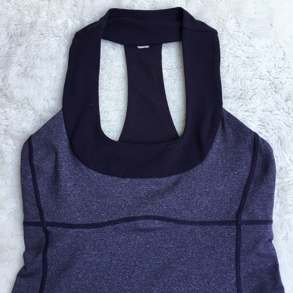 Lululemon Scoop Neck Lululemon Purple Tank Top 4 - Picture 2 of 6